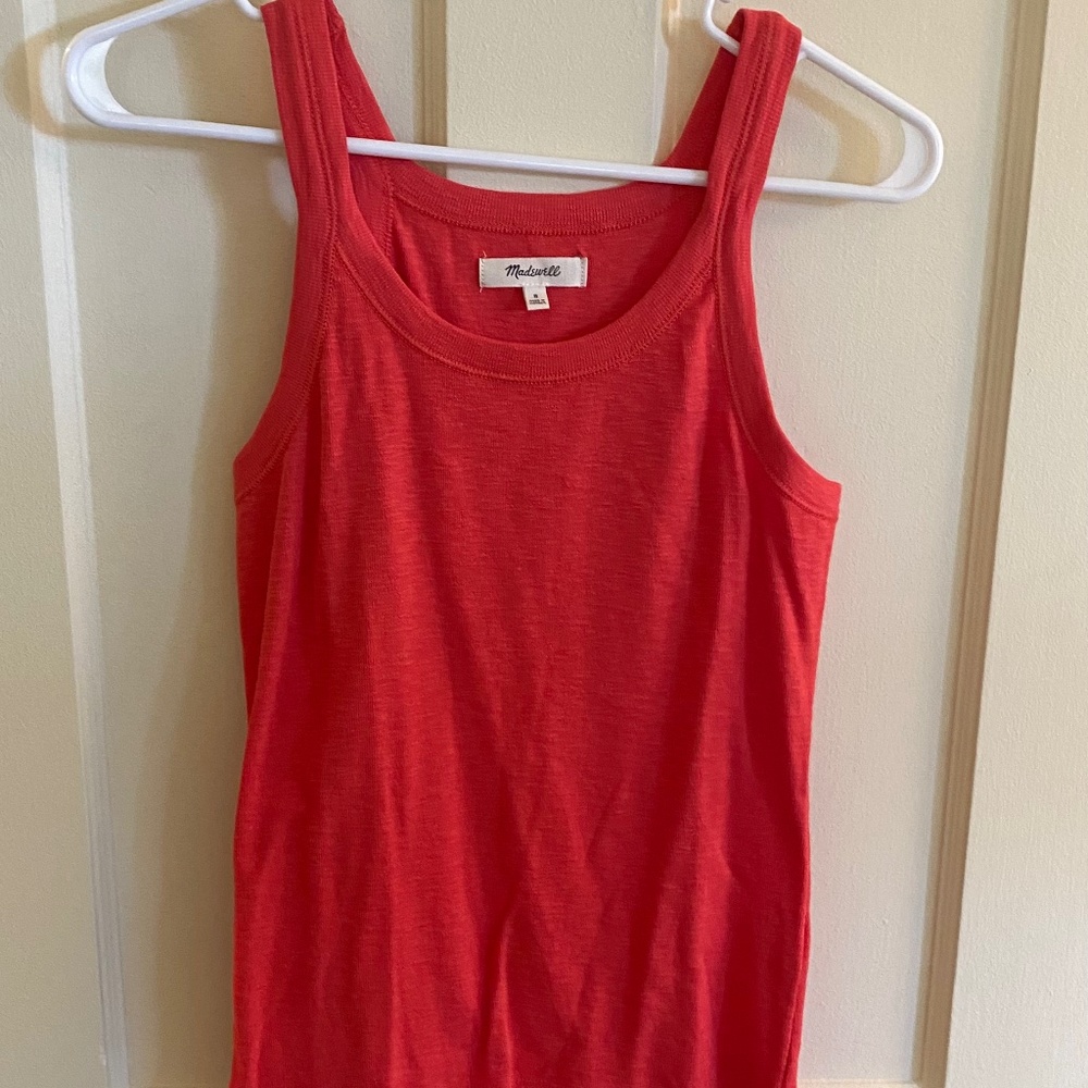 NWOT Madewell knit tank top size Small